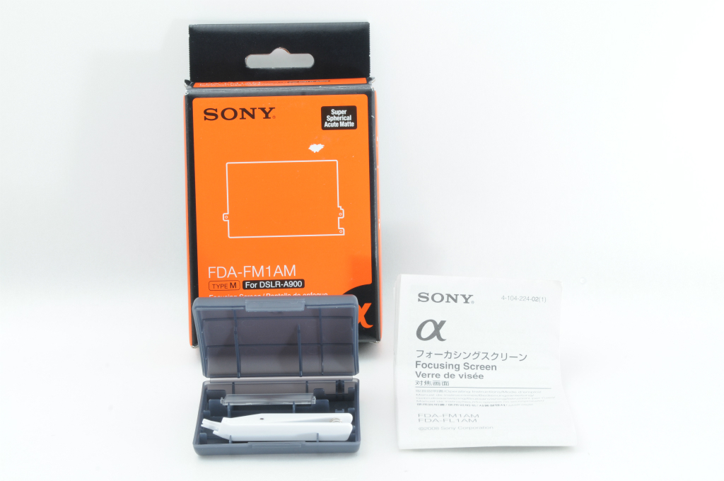 SONY α900 専用 L型 フォーカシングスクリーン FDA-FL1AM-